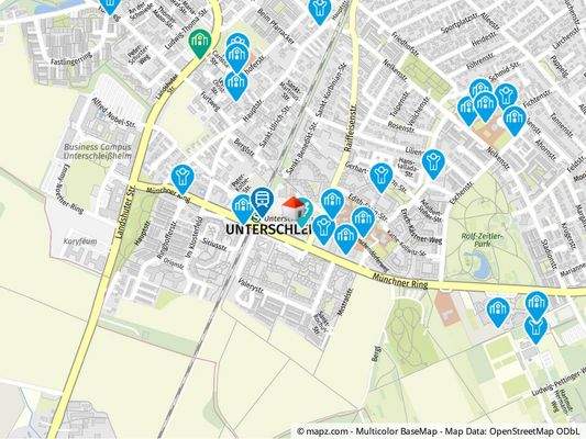 Geolyzer Kartenausschnitt