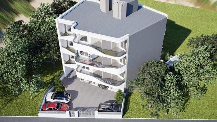 Kreta – Chania-Lentariana: Moderne Neubauwohnung mit einem Schlafzimmer zu verkaufen