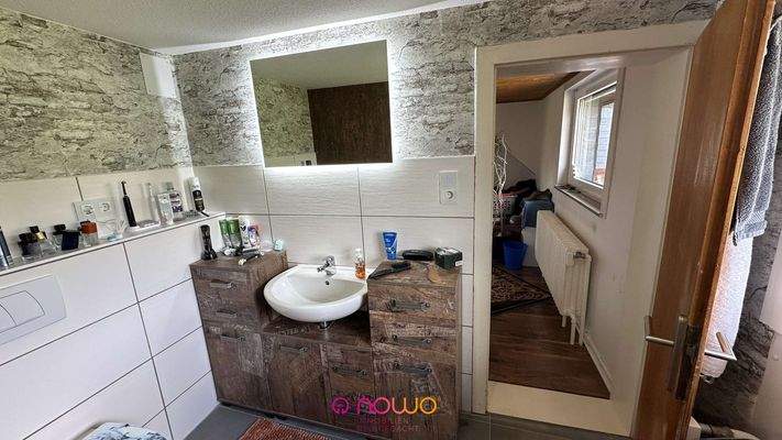 Teilansicht Bad im OG