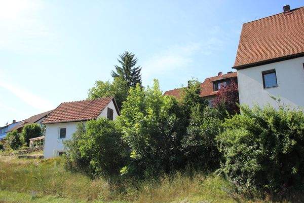 Garage grüner Hang  