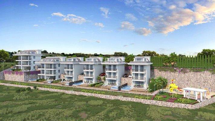 Stylish Villas in Kestel, the Rising Region of Alanya