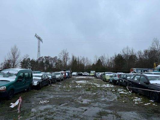 Blick ins Grundstück