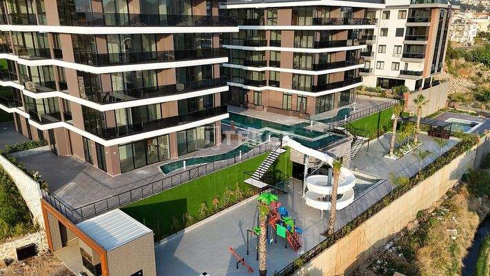 New Real Estate in a Rich Featured Complex in Alanya