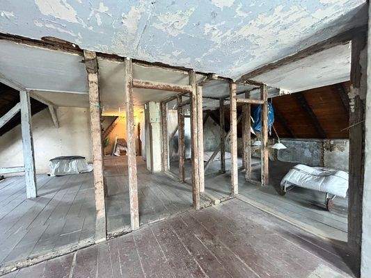 nicht ausgebautes Dachgeschoss