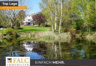 Naturteich mit eigener Insel