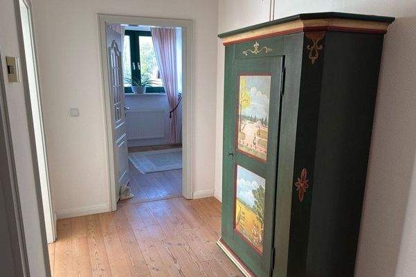 Echtholzdielen im gesamten Obergeschoss des Einfamilienhauses