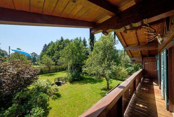 Blick vom Balkon - OG -