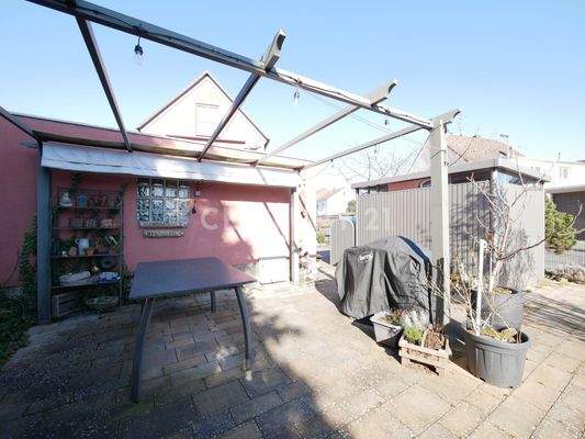 Gartenbereich in Südausrichtung