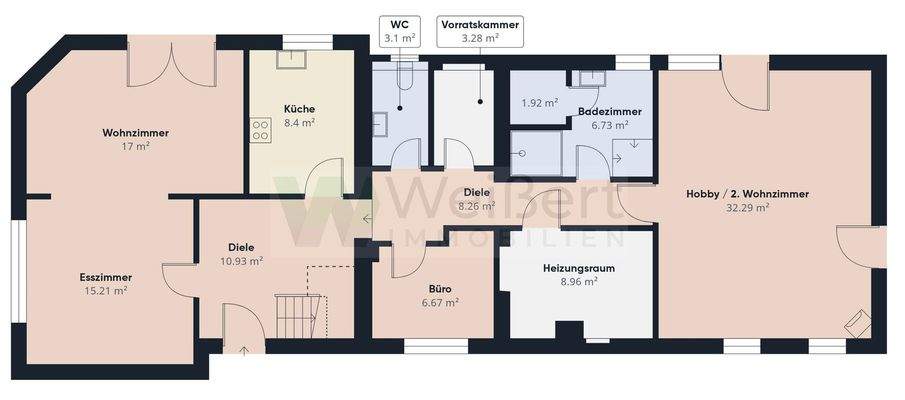 Grundriss EFH Erdgeschoss