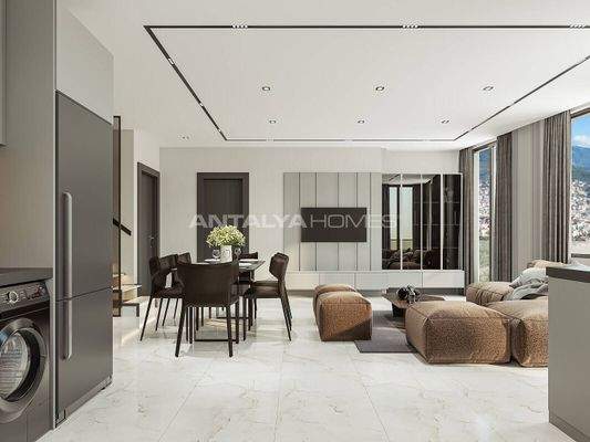 Spacious Sea View Flats with Smart Systems in Alanya