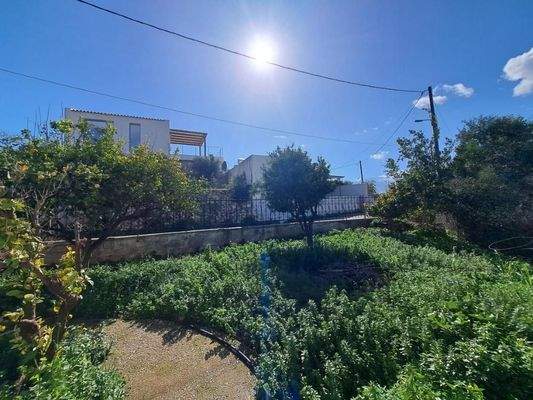 Kreta: Freistehendes Haus mit Meerblick in Plaka zu verkaufen