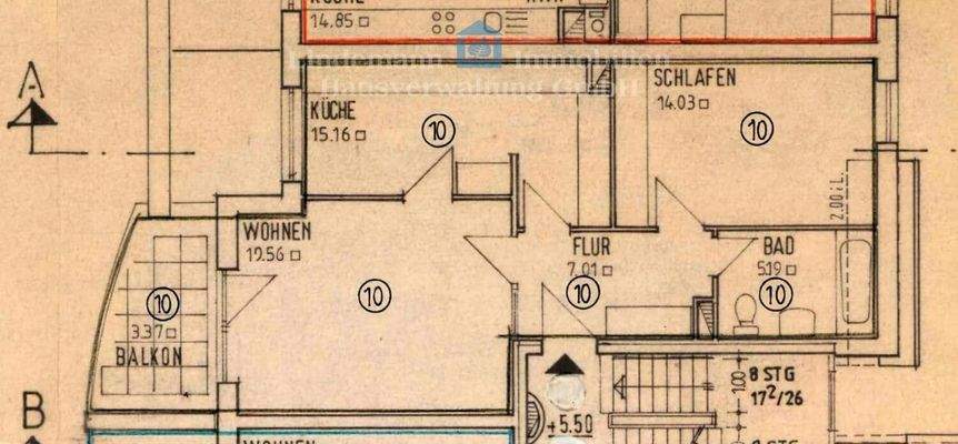 Grundriss Alternative