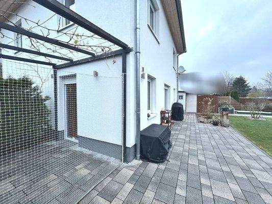 Terrasse am Wohnzimmer