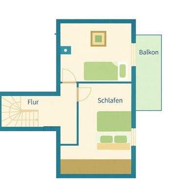 Grundriss 1. Obergeschoss