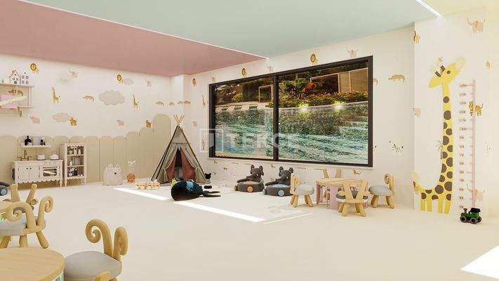 Apartments in a Two-Block Project Near the Sea in Alanya