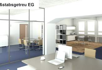 Raumansicht EG Buero Betitelt