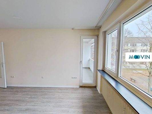 Ansicht III: Wohn- und Esszimmer