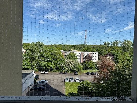 Ausblick Balkon