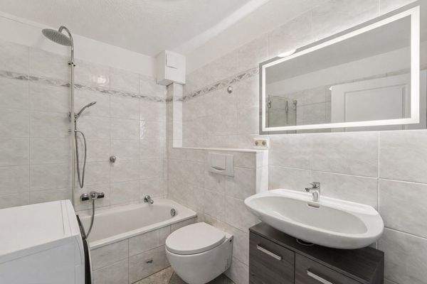 Innenliegendes Badezimmer