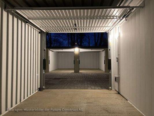 Musterbild baugleicher Garagen