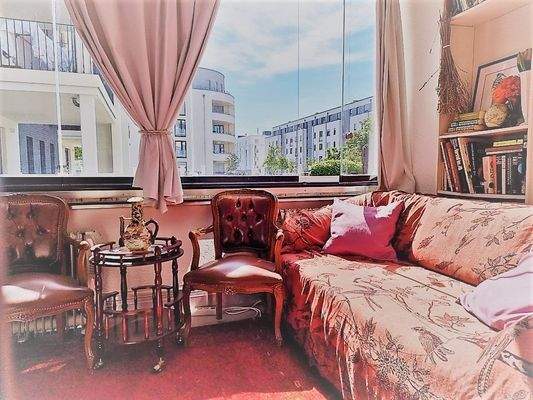 Ruheplatz im Wintergarten