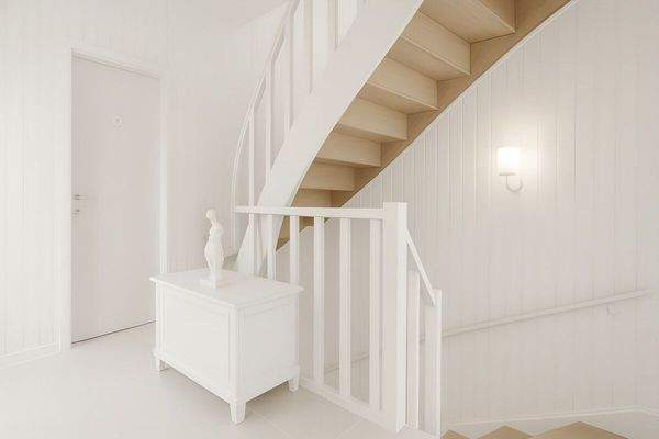 KI-Visualisierung: Flur Obergeschoss