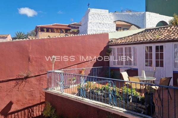 Die Patioterrasse mit ihrem Zugang