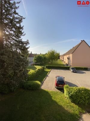 Blick aus dem Fenster - Innenhof