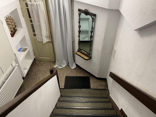 Aufgang zur separaten Wohnung