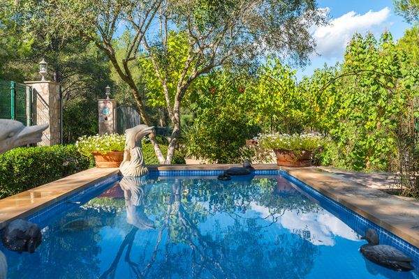 Schönes Wasserspiel