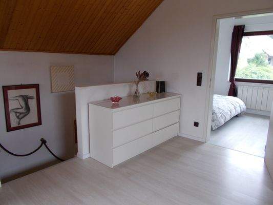 Aufgang zu den Schlafzimmern