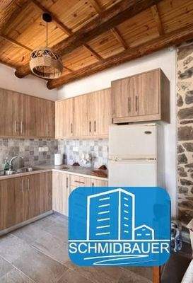 Kreta, Melambes: Schönes Steinhaus mit Bergblick zu verkaufen