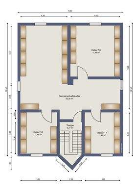 Grundriss Kellergeschoss