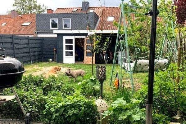 Blick in den geschützten Garten