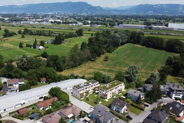 Drohnenansicht Berge