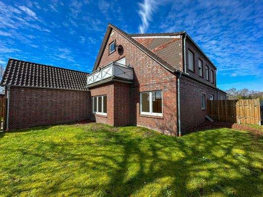 Blick auf die Immobilie 