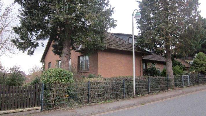 Seitenansicht links vom Haus