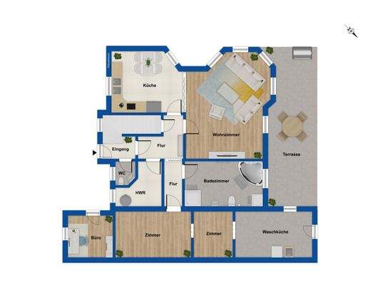 Grundriss - Erdgeschoss