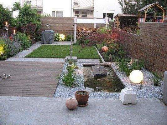 Garten Reihenmittelhaus