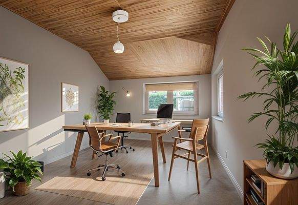 Haus Nr. 2: Büro KI generiert 