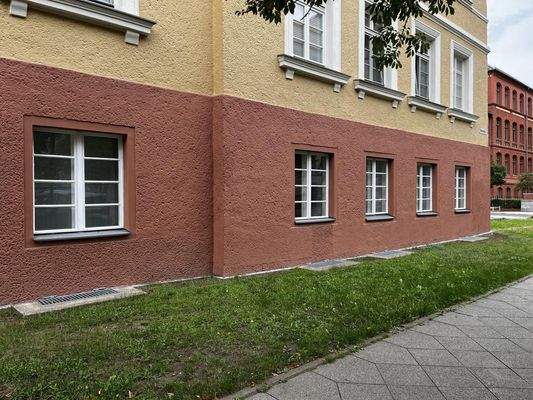 Gewerbe im Erdgeschoss