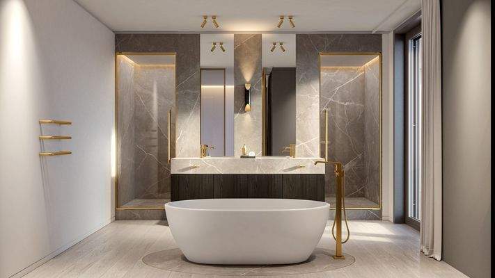 Badezimmer Visualisierung