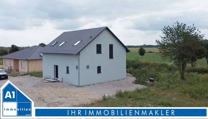 Hausansicht in Nord-West-Richtung