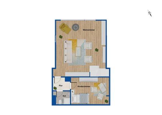 Grundriss Dachgeschoss