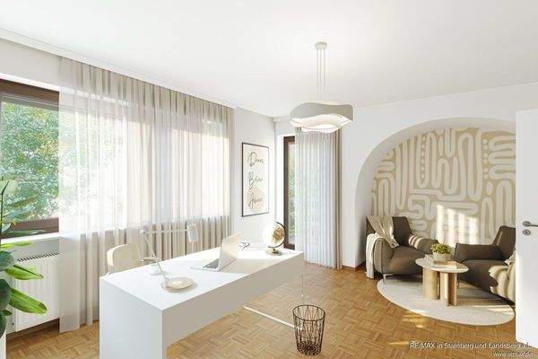 EG Arbeitszimmer - digital eingerichtet