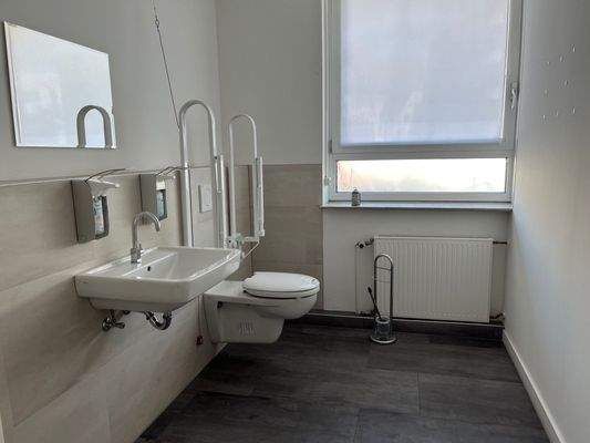 Behindert gerecht WC 