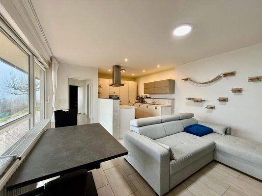 Wohnzimmer - Blick auf Küche