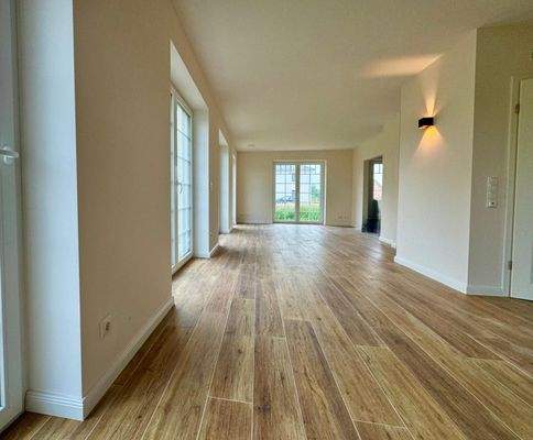 Blick in das Wohnzimmer