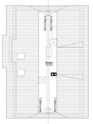 Grundriss Spitzboden