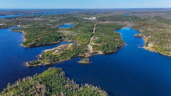 Luftbild Fernblick über Lot 9